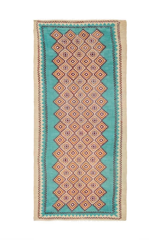 Vintage Polish Hallway Kilim 11′ x 5′
