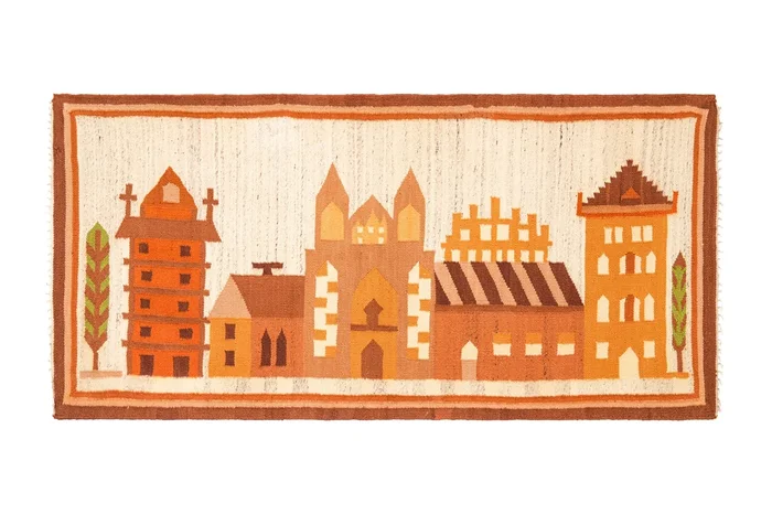 Vintage Polish Tapestry 5’4″ x 2’7″