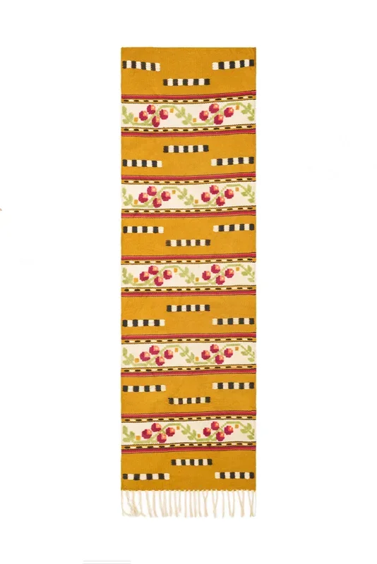 Vintage Polish Torontal Kilim (Pair) 5’5″ x 1’8″