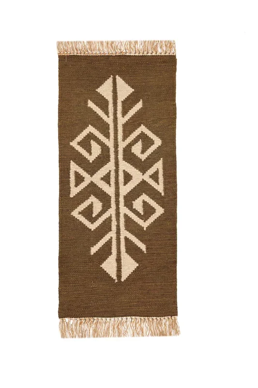 Vintage Scandavian Kilim Rug 3′ x 1’4″