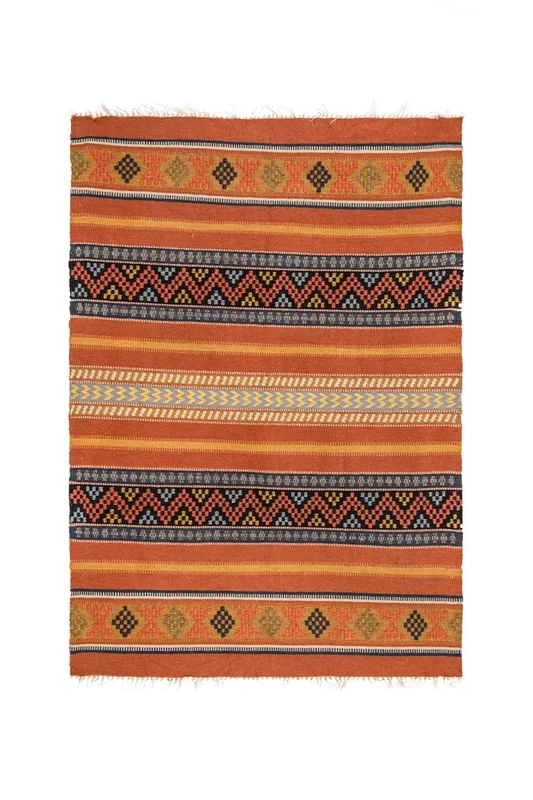 Vintage Scandinavian Embroidery 3′ x 2′