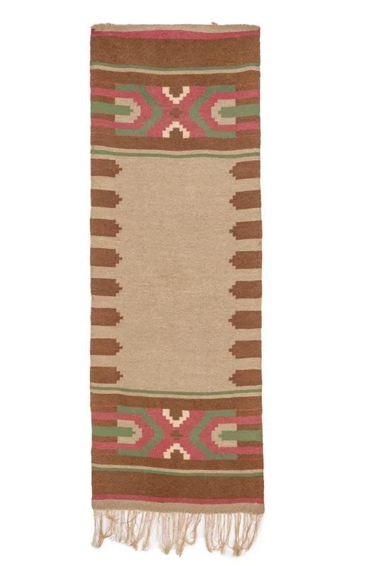 Vintage Swedish Kilim 4’9″ x 1’8″