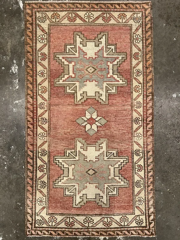 Vintage Turkish Anatolian Rug – 2’3″ x 4’1″