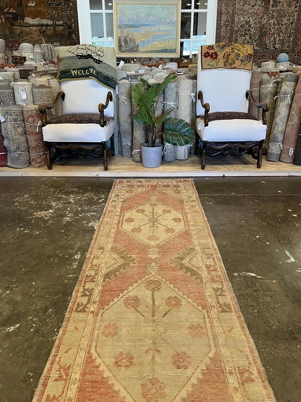 Vintage Turkish Anatolian Rug – 2’6″ x 12’3″