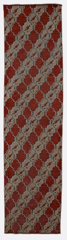Vintage Turkish Anatolian Rug – 2’7″ x 9’10”