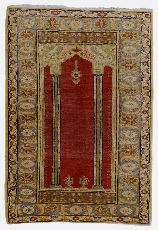 Vintage Turkish Anatolian Rug – 3’2″ x 4’8″