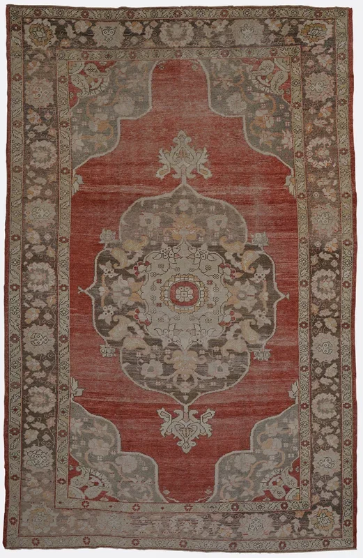 Vintage Turkish Anatolian Rug – 6’11” x 11’2″