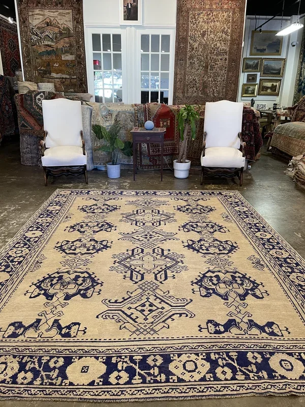 Vintage Turkish Anatolian Rug – 8′ x 10’3″