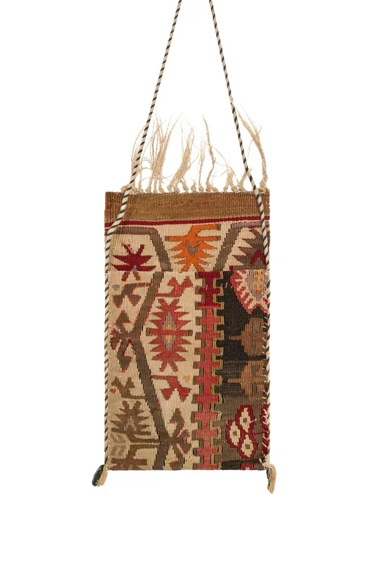 Vintage Turkish Kilim Bag 1’5″ x 10″