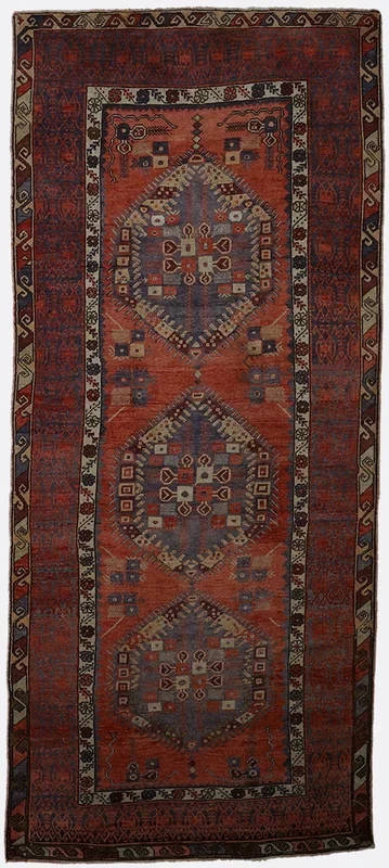Vintage Turkish Konya Rug – 5′ x 11’7″