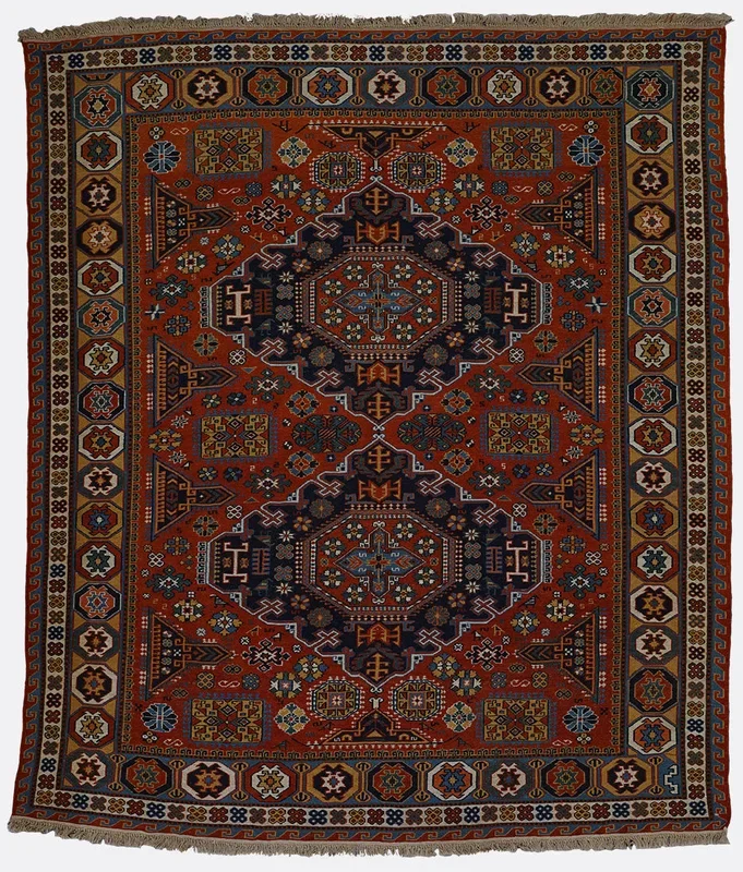 Vintage Turkish Soumak Rug – 5’3″ x 6’2″