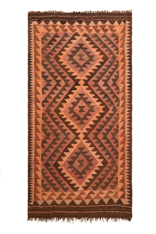 Vintage Turkoman Tribal Kilim 6′ x 3’1″