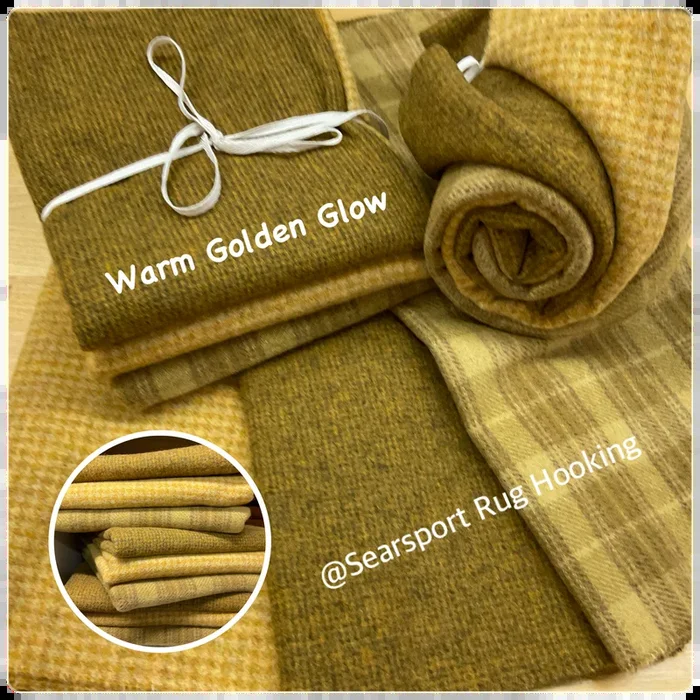 Warm Golden Glow Wool Bundle