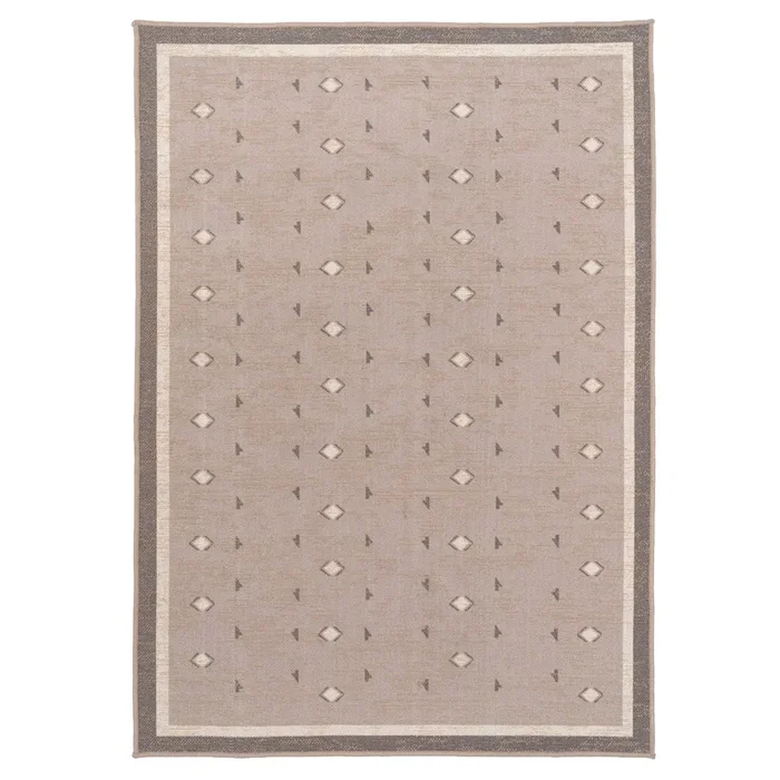 Washable Beige Berber Jute Style Rug – Lula