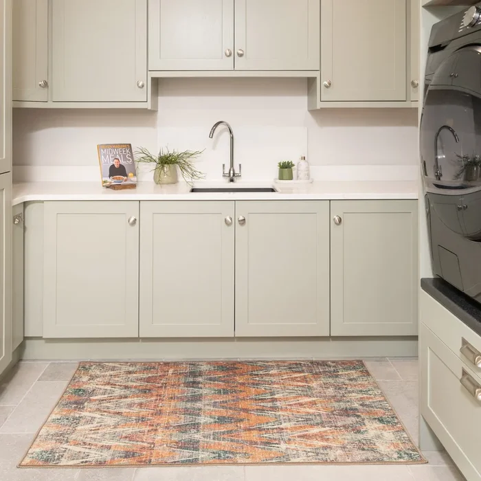Washable Multicolour Kitchen Mat – Ziggy