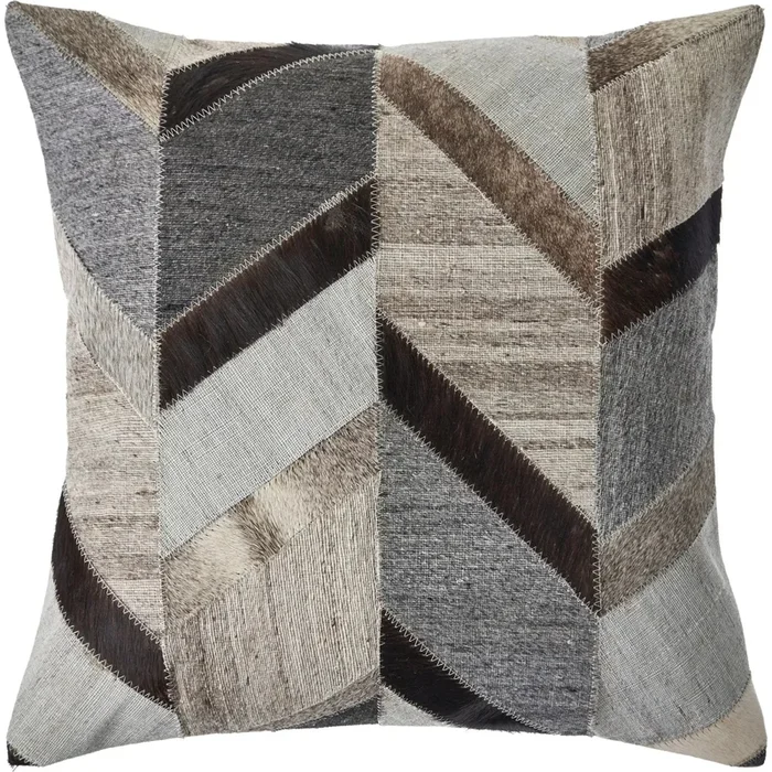 Wayne Lr07487 Gray/Brown Pillow