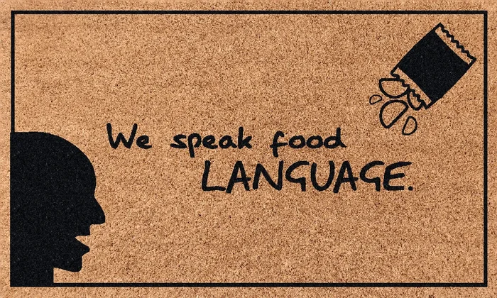 We speak food language