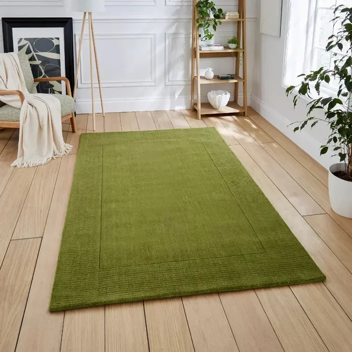Windsor Wool Border Green