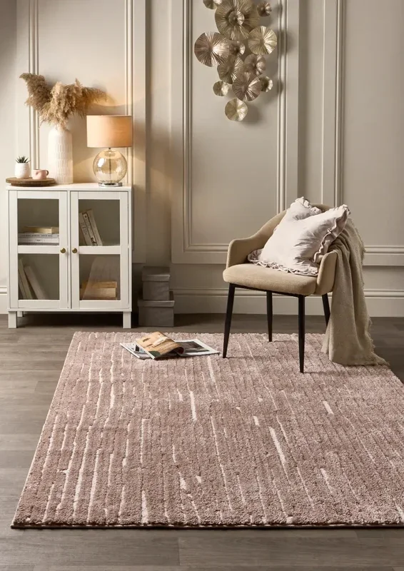 Wood Weave Beige/Ivory