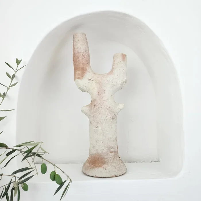 Zagora Ceramic Candle Holder – #C100