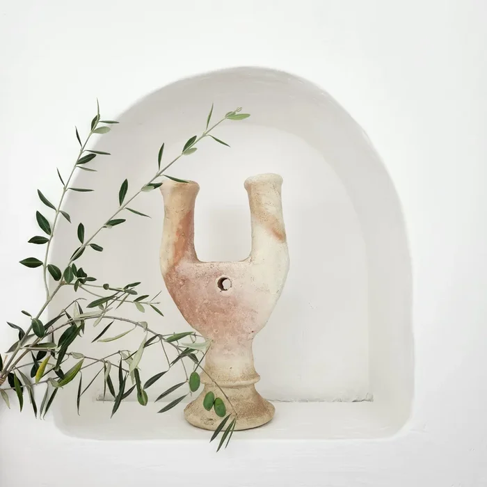 Zagora Ceramic Candle Holder – #C109