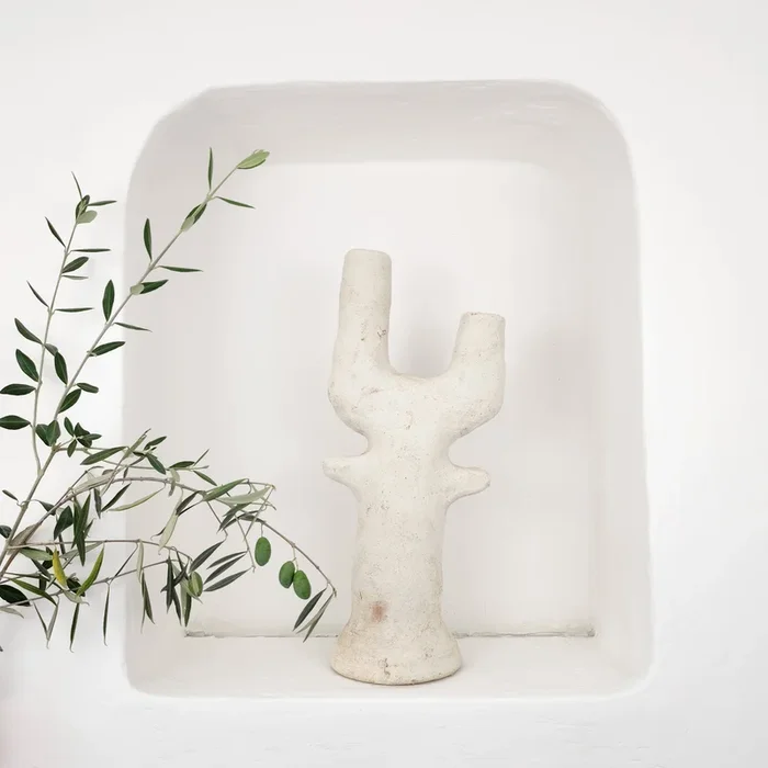 Zagora Ceramic Candle Holder – #C116