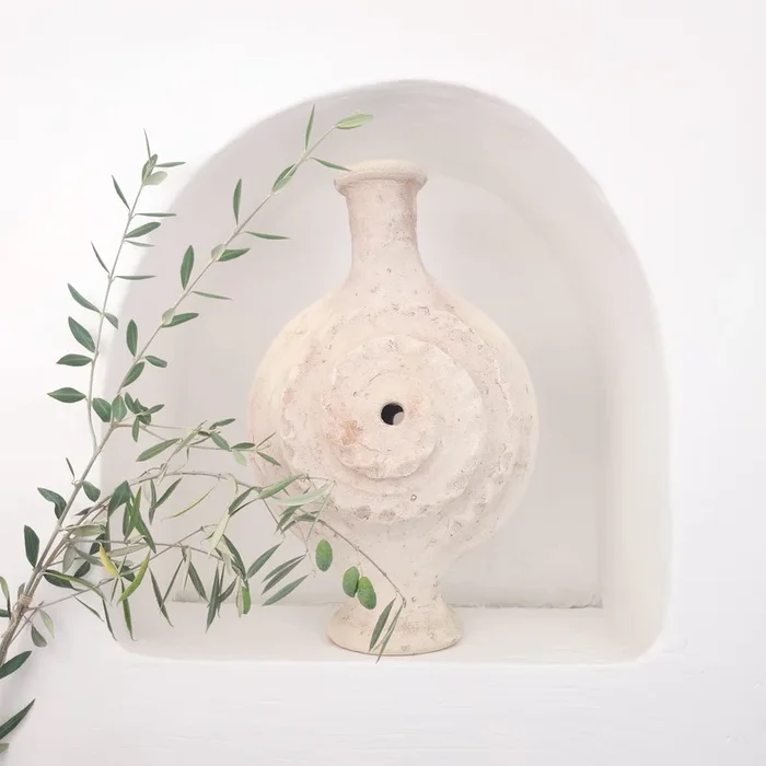 Zagora Ceramic Candle Holder – #C128