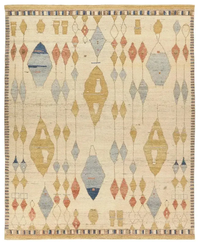 Zaira ZRA01 Light Brown/Multi Rug