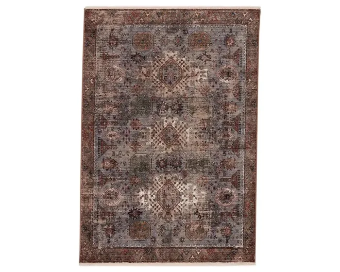 Zefira ZFA11 Grey/Tan Rug