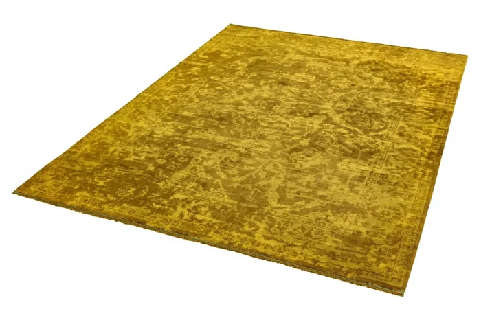 Zehraya ZE09 Gold Abstract Rug